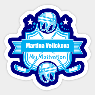 My Motivation - Martina Velickova Sticker